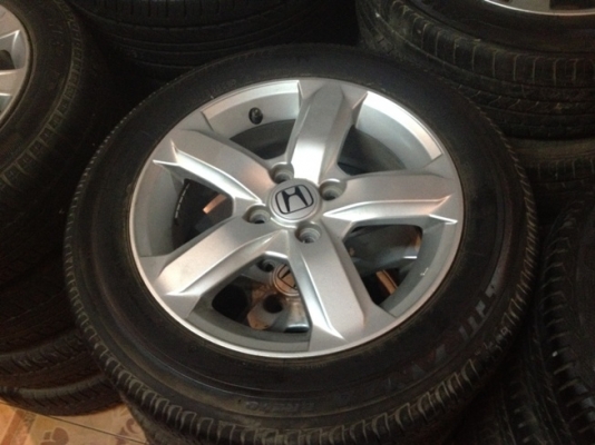 ขายแม็กซ์เดิมมือ2 Honda City ขอบ15 4 รู100+ยาง ราคา 5500 บาท ราคาถูก