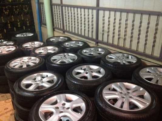 ขายแม็กซ์เดิมมือ2 Honda City ขอบ15 4 รู100+ยาง ราคา 5500 บาท ราคาถูก ขายแม็กซ์เดิมมือ2 Honda City ขอบ15 4 รู100+ยาง ราคา 5500 บาท ราคาถูก