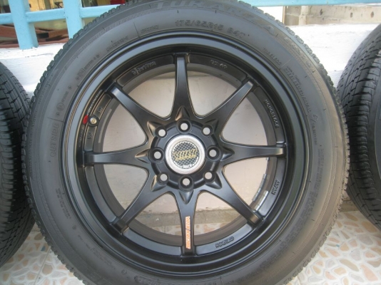 ขายล้อแม็ก ce28n 15"x6.5"  4/100,114 et40 +ยางปี10 (081-3747940)