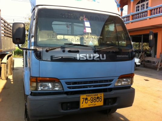 ขายรถบรรทุก 6 ล้อ ISUZU NPR เครื่อง 4HE1 TURBO กระบะอลูมิเนียม ยางเรเดียลสภาพ 90\% กว้าง 2.15 เมตร ยาว 4.40 เมตร