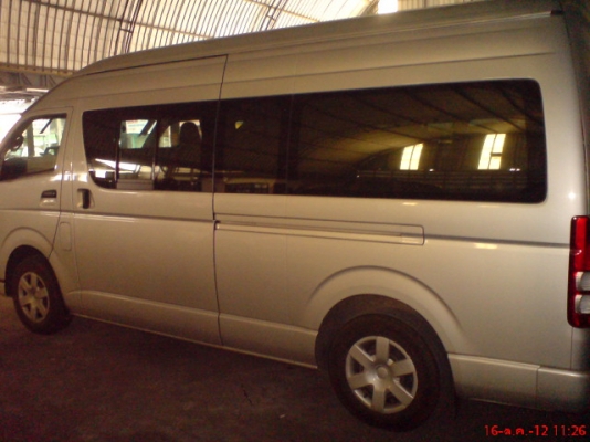 รถตู้TOYOTA COMMUTER 2500D4Dเบาะหนัง3แถว VIPไฟแนนซ์จัดเต็ม ฟรีดาวน์ รถตู้TOYOTA COMMUTER 2500D4Dเบาะหนัง3แถว VIPไฟแนนซ์จัดเต็ม ฟรีดาวน์