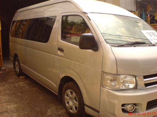 รถตู้TOYOTA COMMUTER 2500D4Dเบาะหนัง3แถว VIPไฟแนนซ์จัดเต็ม ฟรีดาวน์ รถตู้TOYOTA COMMUTER 2500D4Dเบาะหนัง3แถว VIPไฟแนนซ์จัดเต็ม ฟรีดาวน์