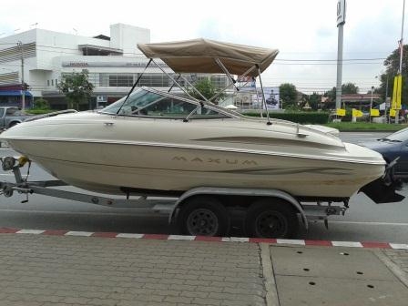 ขายเรือสปีดโบ๊ท Maxum 19ฟุต(หัวปิด) เครื่อง 5.0L MERCRUISER