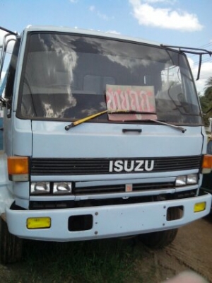 ขายด่วน 10 ล้อ 2 เพลา บรรทุกแบ็คโฮ Rocky 210 แรง Tel. 088-4501277