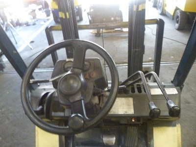 Forklift 1 ตันรถฟอร์คลิฟท์ไฟฟ้านั่งขับ ราคาถูก TOYOTA 7FB10 ขนาด ยกสูง 3.0 เมตร