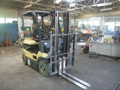 Forklift 1 ตันรถฟอร์คลิฟท์ไฟฟ้านั่งขับ ราคาถูก TOYOTA 7FB10 ขนาด ยกสูง 3.0 เมตร