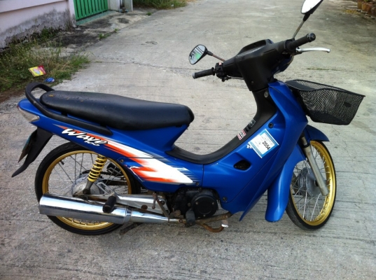 ขายwave100cc ปี45สภาพตามรูปเอกสารพร้อมโอน ราคา12500บาทสนใจติดต่อคุณเก่ง0841609774