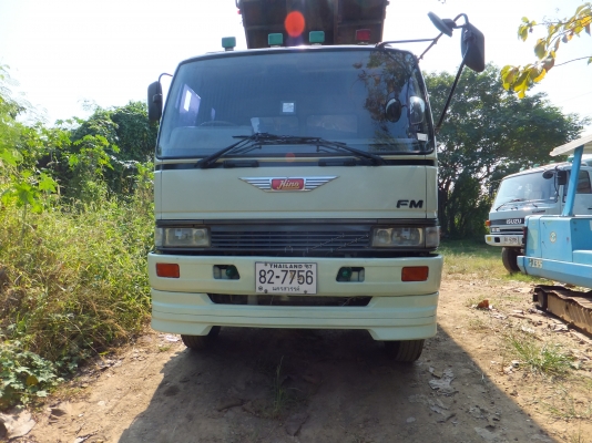 10ล้อดั้มHINO FM1M220แรงม้าดั้มสามมิตรสภาพเดิมๆคัซซีสวยยางเต็ม