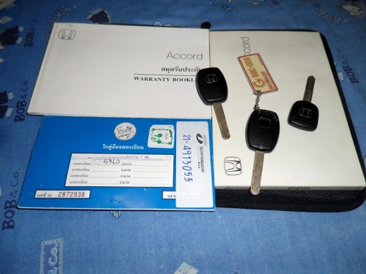 Honda Accord 3.0 V6 ปี 2004 สีดำ