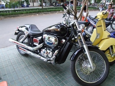 ขายชอปเปอร์ Honda Shadow อยากขายย้ายบ้าน(ส่งไปรษณีย์หรือเอกชนได้)