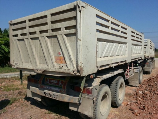 รถอิซูซุ 10 ล้อดั๊ม  320 แรงม้า ปี 50 ( ขายแม่ลูก )   สนใจติดต่อ 081 - 6079515