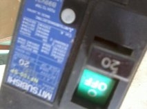 ขายเบรคเกอร์2เฟส -20A มือสอง