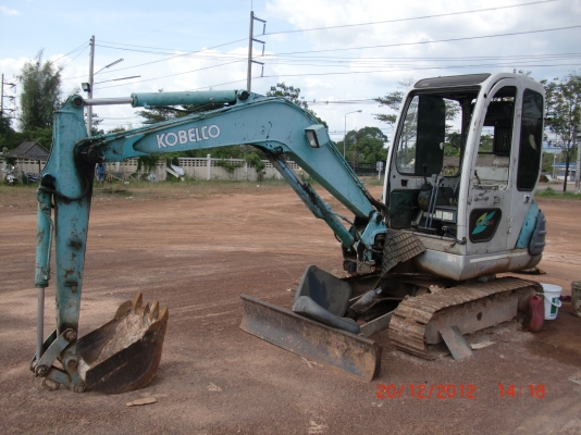 โคเบลโก้ SK-35 รุ่น3 จดทะเบียนปี 53 แทร็คเหล็ก