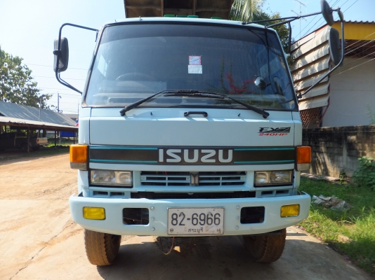10ล้อดั้มISUZUROCK240นางฟ้าแท้ เกียร์ฟูลเลอร์ดั้มเกษตร