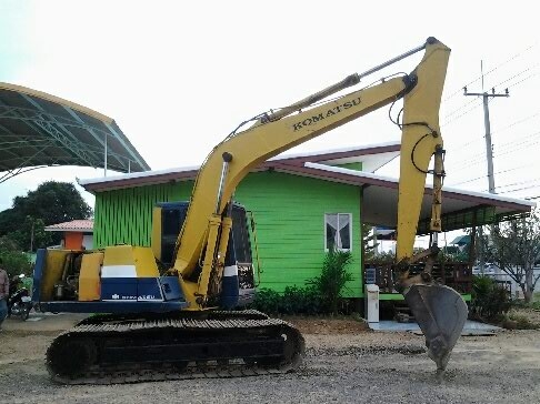 KOMATSU PC120-5 ตัวเดินใหญ่ คอนโทรนสั้นเฟรมสวยโซ่หนา