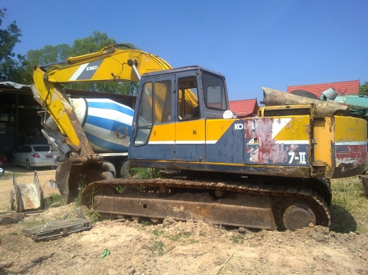 ขายรถแบคโฮ KOBELCO SK907-2 ตัวเดินใหญ่ ปั้ม K3V ช่วงล้างเต็ม พร้อมใช้