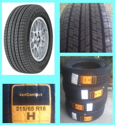 ลดล้างสต๊อค ยางใหม่ 215-65-16 ปลายปี2012 ราคาสุดท้าย หมดแล้วหมดเลย