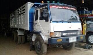 ขายรถบรรทุกสิบล้อดั๊มพ์ Mitsubishi turbo TF ซีเรียส 2,7xx ดั๊มพ์เหล็ก เครื่องเดิม เกียร์เดิม