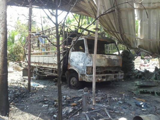 ขายด่วน!!!ซากรถ 6 ล้อ Hino ซุปเปอร์เสี่ย 4 สูบ 120 แรงม้า