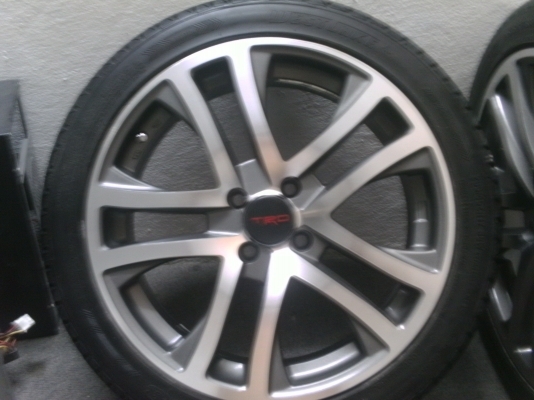 ขายล้อแม็ก VIOS TRD SPORTIVO ขอบ 17 4 รู 100