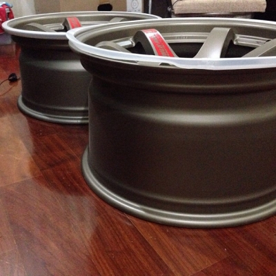 ขายล้อ TE37 ขอบ17 5รู114.3 น8.5ห9.5 ครับล้อใหม่