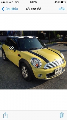 ขาย mini one ปี2010 สภาพสวย