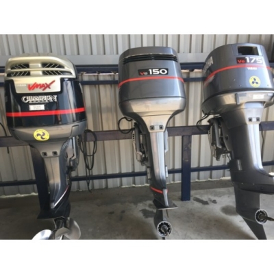 ขายเครื่องยนต์เรือ Yamaha 150แรงม้า 2จังหวะ มือสองจากญี่ปุ่น