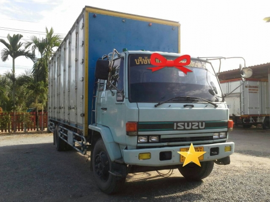 ขาย isuzu ร๊อคกี้ 160 เเรงม้า ตู้10บาน ยาว7เมตร