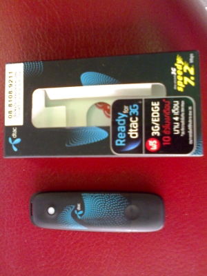 ขายแอร์การ์ดดีแทค-3g 7.2mbps 600-