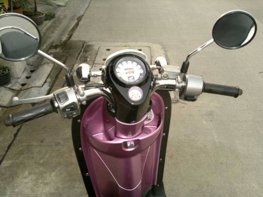 Scoopy ปี53 หัวฉีด เดิมๆ ล้อแม็ค 18000 บาท