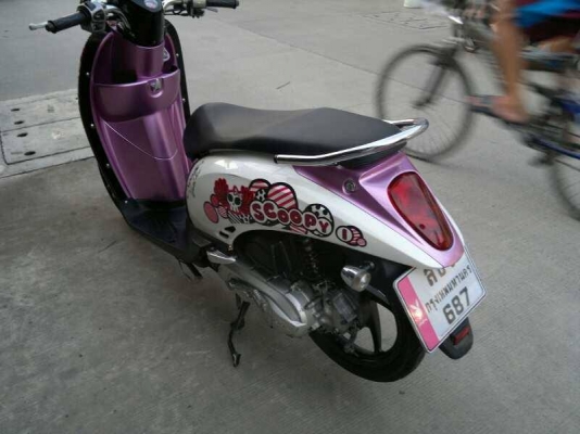 Scoopy ปี53 หัวฉีด เดิมๆ ล้อแม็ค 18000 บาท