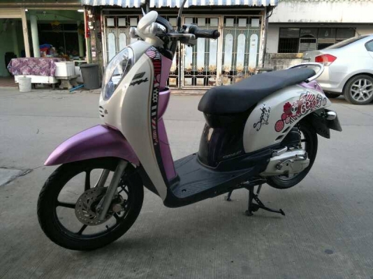 Scoopy ปี53 หัวฉีด เดิมๆ ล้อแม็ค 18000 บาท