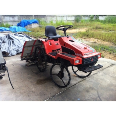 ขายรถปลูกข้าว Mitsubishi MPR401 4แถว เครื่องเบนซิน จากญี่ปุ่น