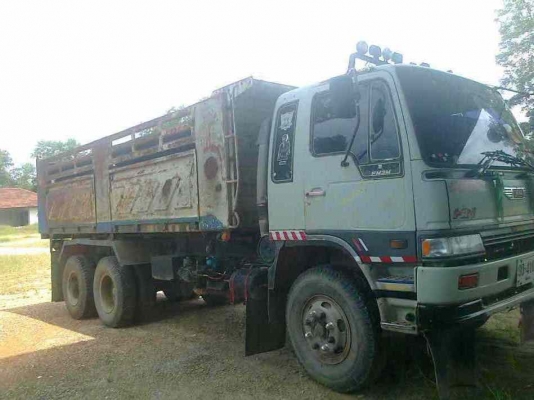 10ล้อดั้ม HINO FM3M ปี38 กระจกไฟฟ้า ดั้มสามมิตรลอนเฉียง 10ล้อดั้ม HINO FM3M ปี38 กระจกไฟฟ้า ดั้มสามมิตรลอนเฉียง