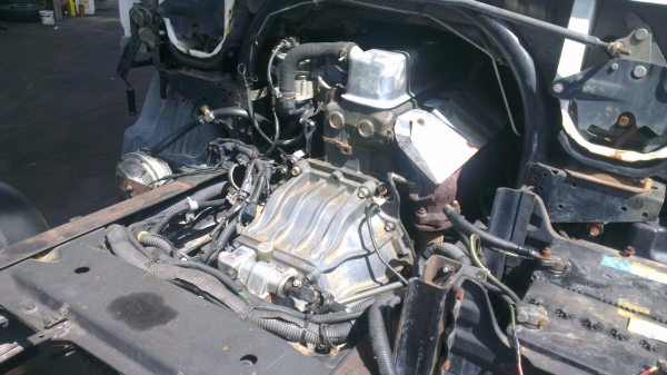 Canter รถหกล้อบรรทุกเล็ก ทะเบียนไม่ติดเวลา เครื่องGas นอกเดิม