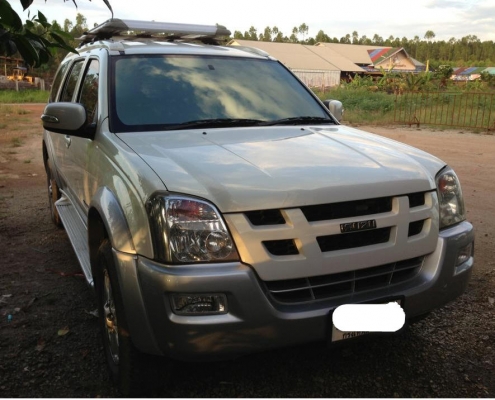 รถ ISUZU MU-7 สีขาว-เทา***ขายแล้วจร้า ขอบคุณครับ**
