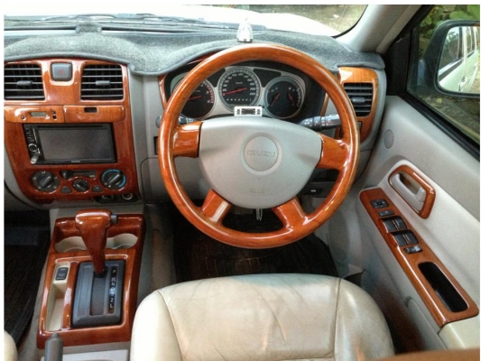 รถ ISUZU MU-7 สีขาว-เทา***ขายแล้วจร้า ขอบคุณครับ**