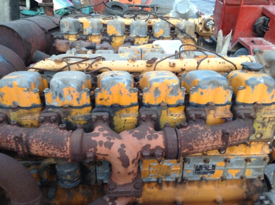 ขายเครื่องยนต์งานหนัก  Mitsubishi  6D22