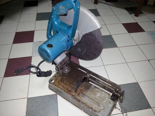 ขายไฟเบอร์ตัดเหล็ก14นิ้วสภาพดีมากๆยี่ห้อmakitaรุ่น2414NB(2000W)