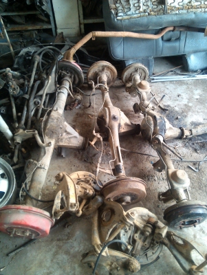 เพลาท้าย toyota hero ,มาสด้า 1400,มิตซูa173