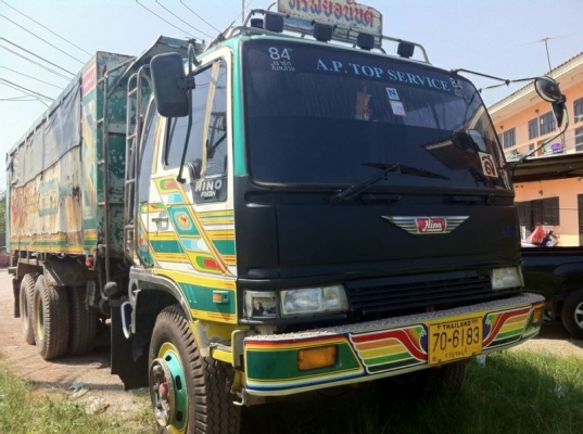 ขาย HINO 3 H เครื่องเดิม195แรงกระบะดั้ม2เพลาเดิมพร้อมใช้งาน