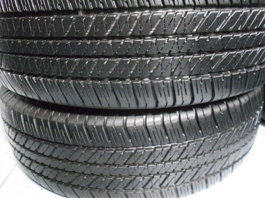 ขายยาง bridestone Dueler 265/65/17 ปลายปี 12 ดอกสวย ไม่มีปะ 1 ชุด/ใส่-ถ่วงฟรีค่ะ