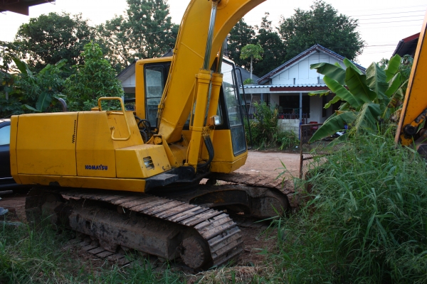komatsu pc120-5 บูมยาว คอนโทลนสั้น