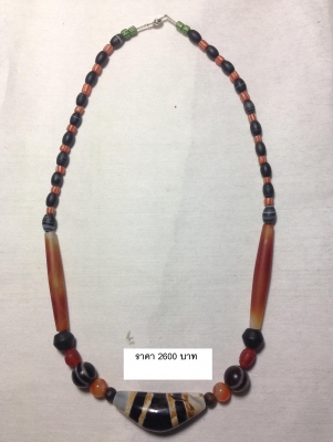 ขายสร้อยลูกกำปัดหินแท้  รัตนโกสินทร์