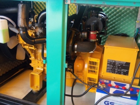 เครื่องปั่นไฟดีเซล 25 KVA. รับประกัน 6 เดือน