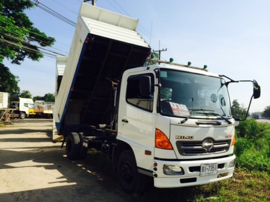 HINO MEGA FC9J 175 hp ดั้มพ์สามมิตรยาว 4 m รถสวยพร้อมใช้งาน