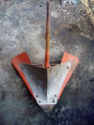 ขายหัวหมูชักร่อง ติดรถไถเดินตามของญี่ปุ่น