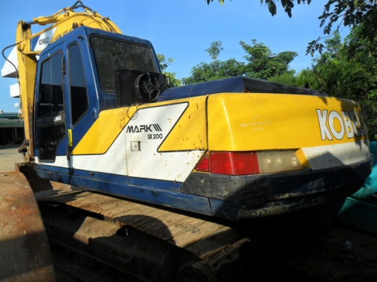 Kobelco SK200_Mark_3 SN:17xxx  เก่านอก เอกสารเล่ม ไฟฟ้าครบ ใบ 60\%