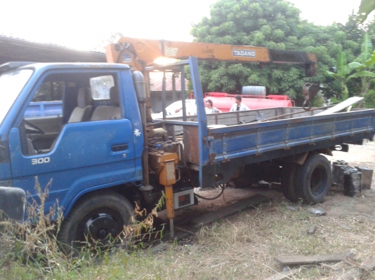 ขายรถเครน115แรง เครน3ตัน กระบะยาว4.30เมตร