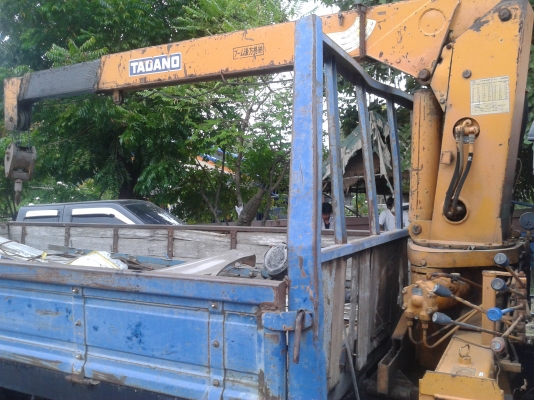 ขายรถเครน115แรง เครน3ตัน กระบะยาว4.30เมตร